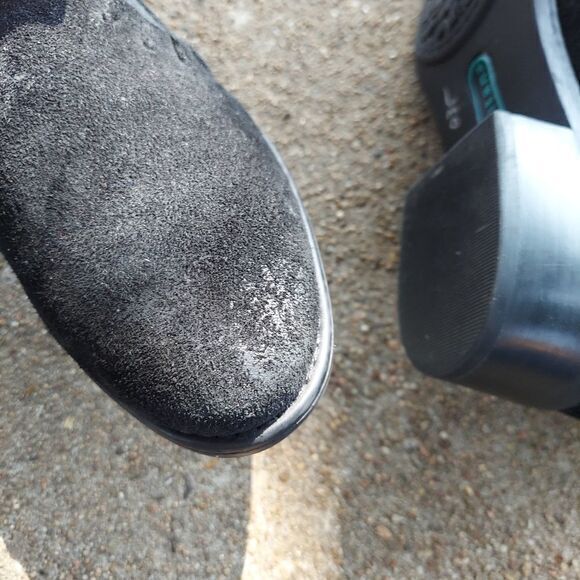 Montana artisan crafted black suede booties black size 6.5 - Picture 7 of 10